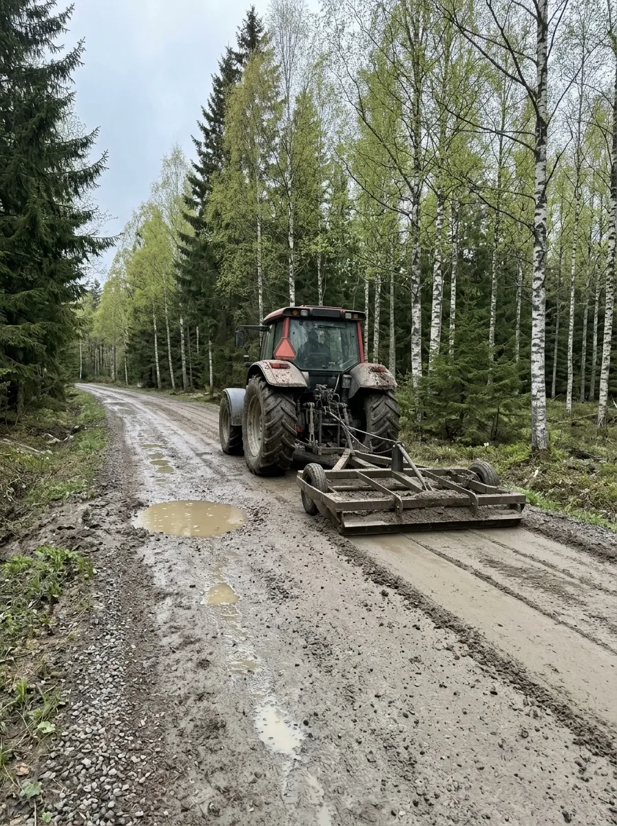 Vägsladdning – AI-genererad illustration, inte ett foto från Erikssonwood